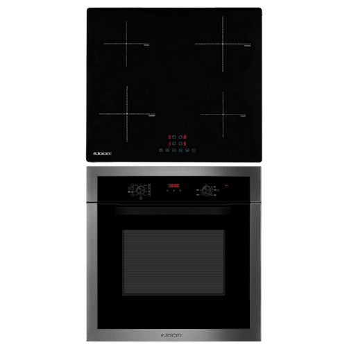 Forno Jocel JPK4I200167 + Placa de Indução - Preto Fashion