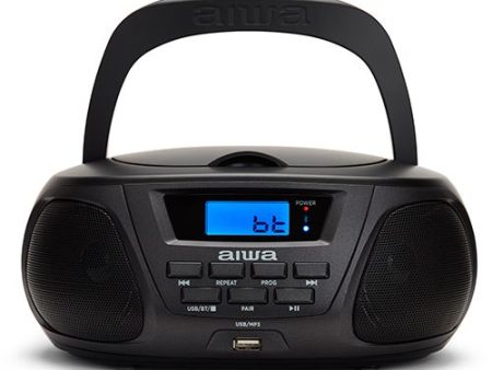 Rádio Portátil Aiwa CD Bluetooth BBTU-300BKMKII Online Hot Sale