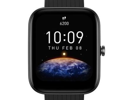 Smartwatch Amazfit Bip 3 - Preto Fashion