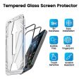 Premium Tempered Glass for iPhone 14 Pro| Bubble-Free Easy Applicator | Pack of 2 | Online now