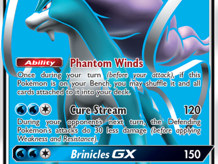 Suicune GX (200 214) [Sun & Moon: Lost Thunder] Online now