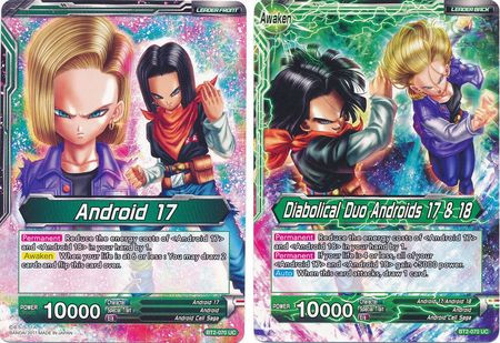 Android 17    Diabolical Duo Androids 17 & 18 [BT2-070] Online now