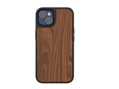 Impact Zero® Walnut Protective Case for iPhone 13 Hot on Sale