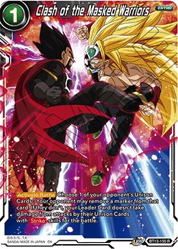 Clash of the Masked Warriors (Rare) [BT13-150] For Cheap