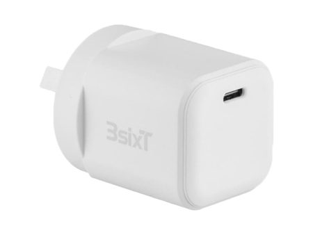 3sixT Wall Charger GaN 20W USB-C PD - White Online Hot Sale