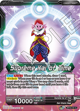 Supreme Kai of Time    Supreme Kai of Time, the Chronokeeper (Common) [BT13-121] For Discount