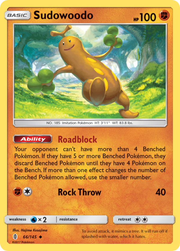 Sudowoodo (66 145) [Sun & Moon: Guardians Rising] Online