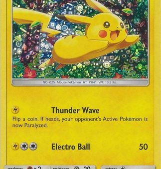 Pikachu (SM04) (General Mills Promo) [Sun & Moon: Black Star Promos] Sale