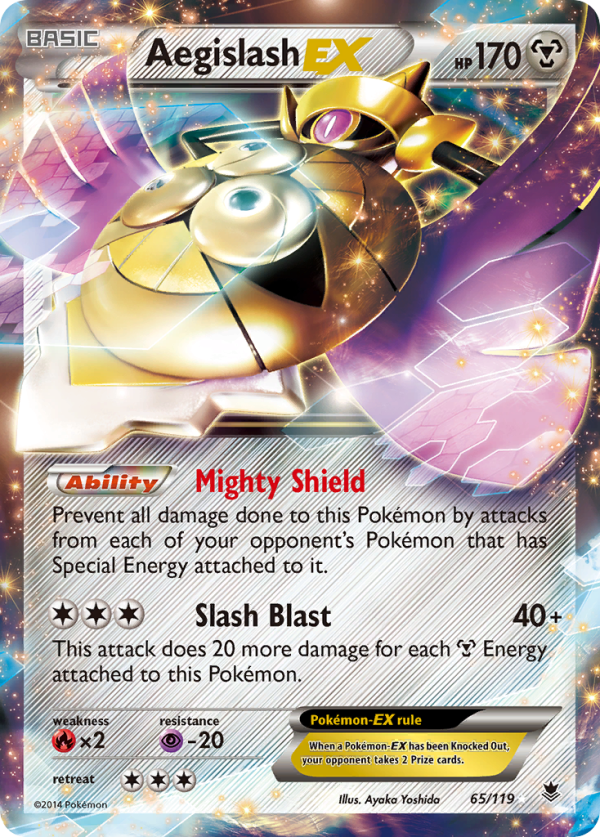 Aegislash EX (65 119) [XY: Phantom Forces] For Sale