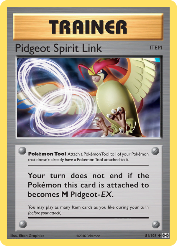 Pidgeot Spirit Link (81 108) [XY: Evolutions] Fashion