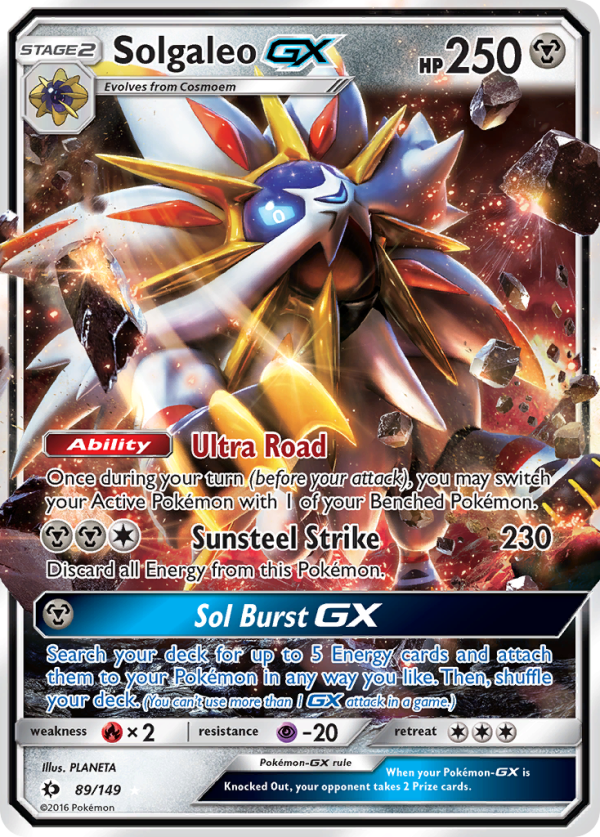 Solgaleo GX (89 149) [Sun & Moon: Base Set] Supply