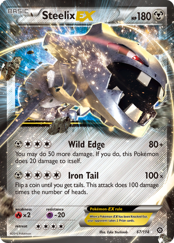 Steelix EX (67 114) [XY: Steam Siege] For Discount