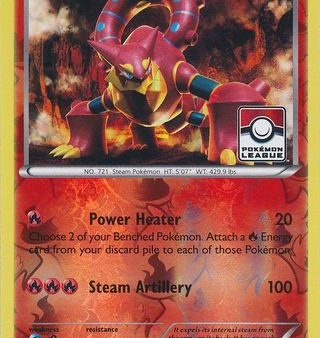 Volcanion (25 114) (League Promo) [XY: Steam Siege] on Sale