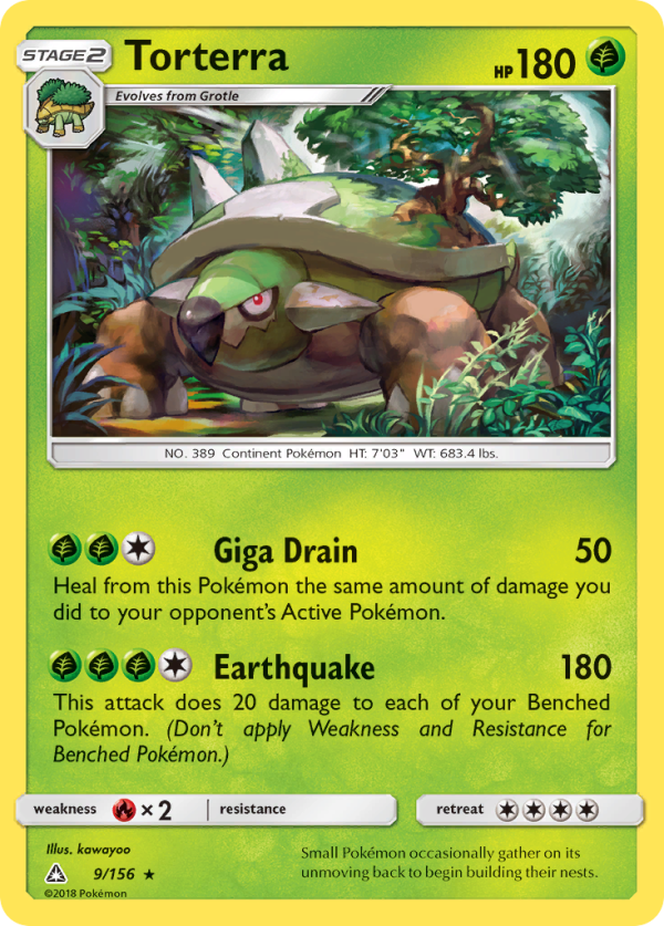 Torterra (9 156) [Sun & Moon: Ultra Prism] Hot on Sale