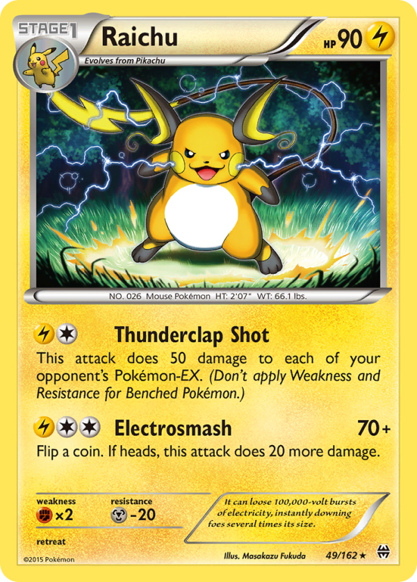 Raichu (49 162) [XY: BREAKthrough] Online