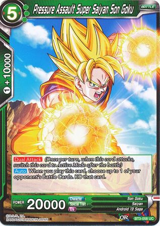 Pressure Assault Super Saiyan Son Goku [BT3-058] Supply