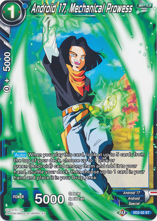 Android 17, Mechanical Prowess [XD2-02] Online Hot Sale