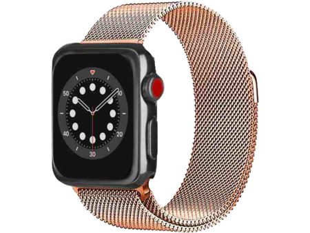 3sixT Mesh Band for Apple Watch 38 40 41mm - Rose Gold For Cheap