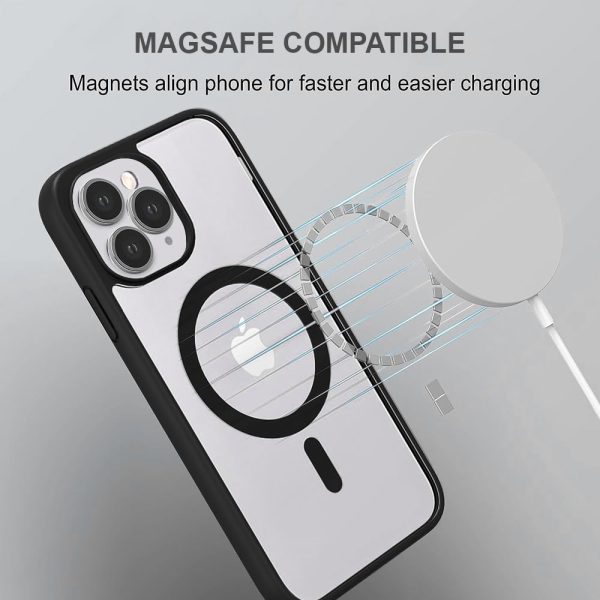 Magsafe Shockproof Mobile Cover For iPhone 14 Pro Max Online now