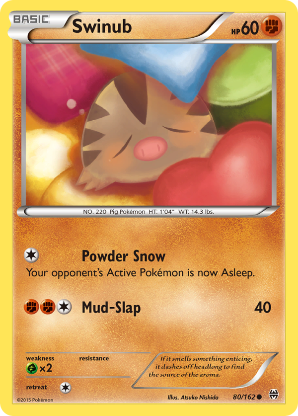 Swinub (80 162) [XY: BREAKthrough] on Sale