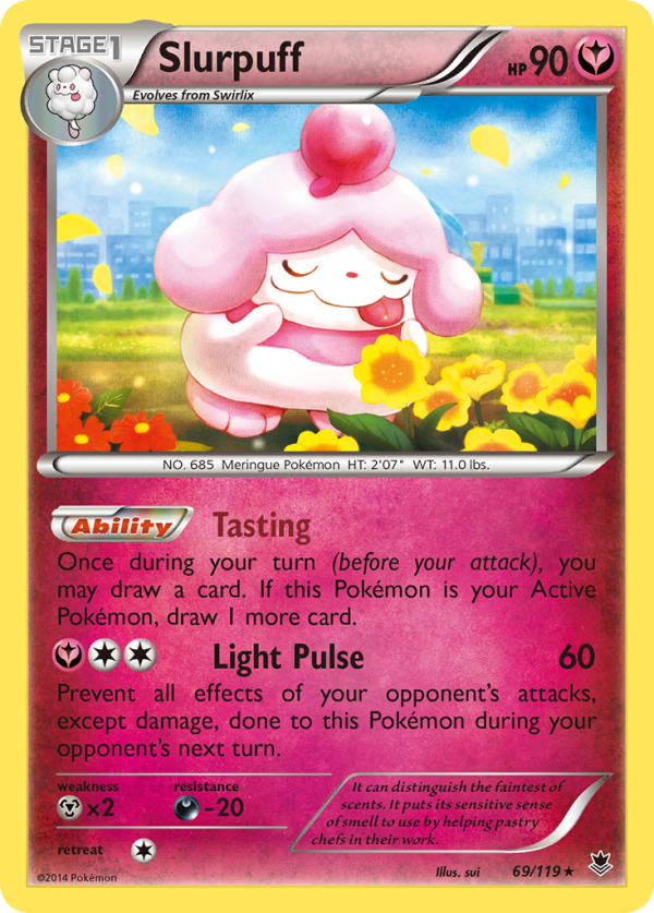 Slurpuff (69 119) [XY: Phantom Forces] Fashion