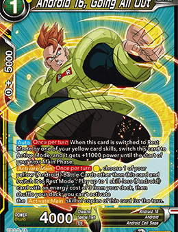 Android 16, Going All Out (Common) [BT13-112] Discount