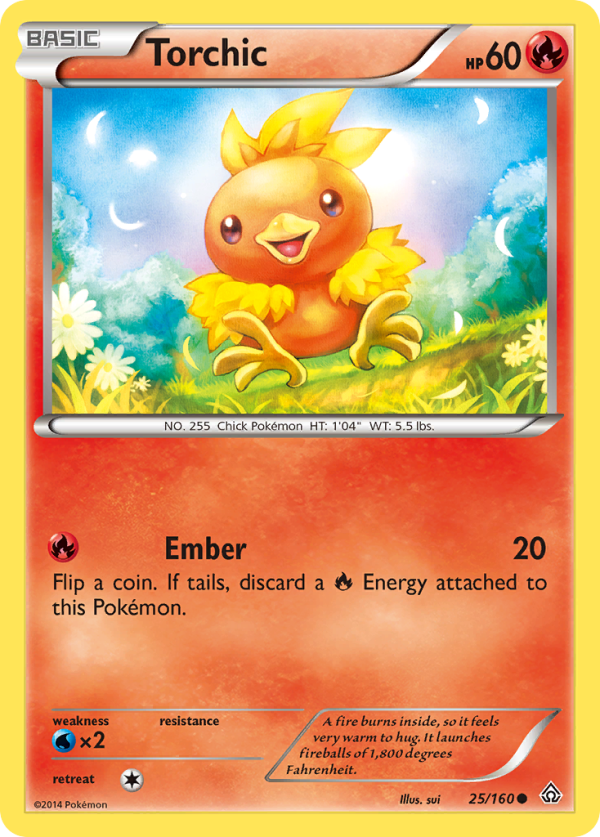 Torchic (25 160) [XY: Primal Clash] Fashion