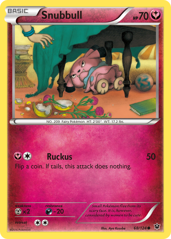 Snubbull (68 124) [XY: Fates Collide] Online now