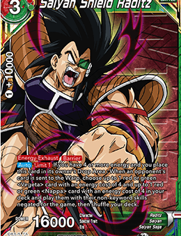 Saiyan Shield Raditz (Winner Stamped) (P-326) [Tournament Promotion Cards] Online now