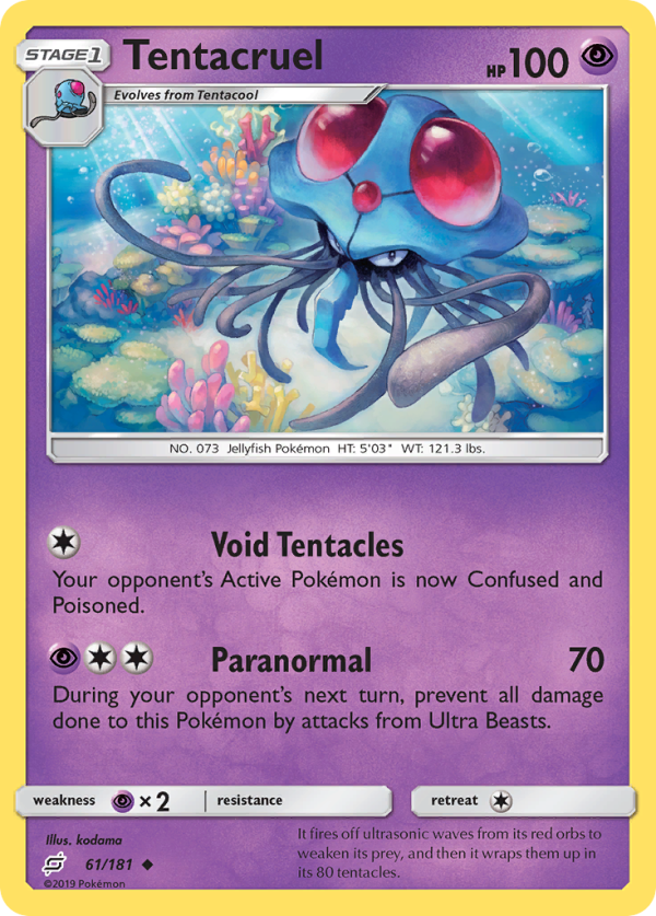 Tentacruel (61 181) [Sun & Moon: Team Up] Sale