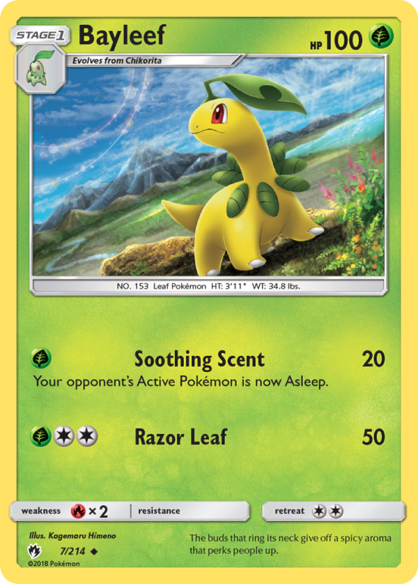 Bayleef (7 214) [Sun & Moon: Lost Thunder] For Cheap