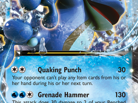 Seismitoad EX (20 111) [XY: Furious Fists] Fashion