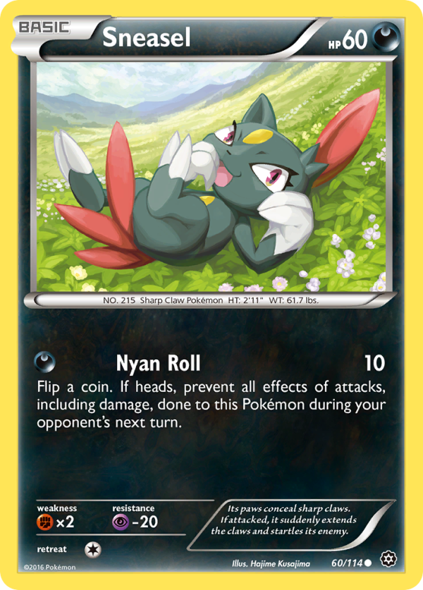 Sneasel (60 114) [XY: Steam Siege] Sale