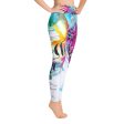 Scribbled Fish Leggings For Discount