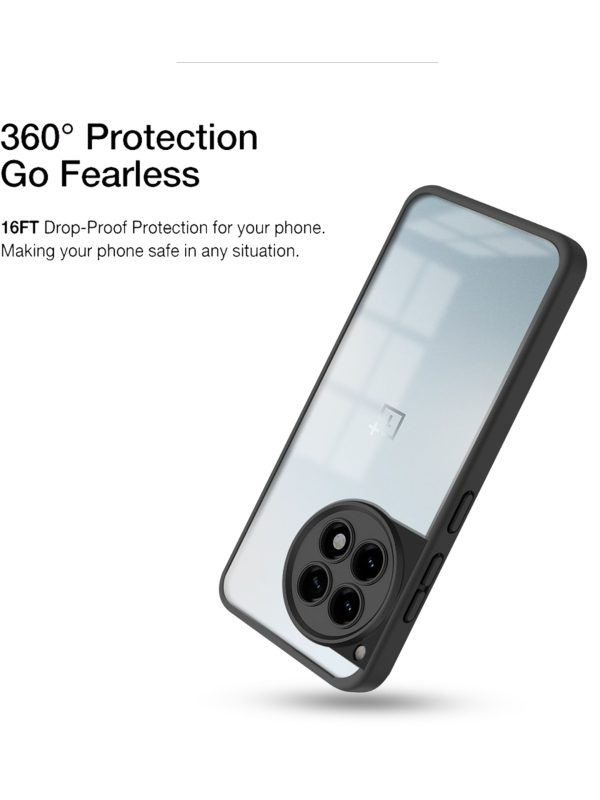 UltraShield: 360° Drop-Proof For OnePlus 12R Case with Enhanced Camera Protection Supply