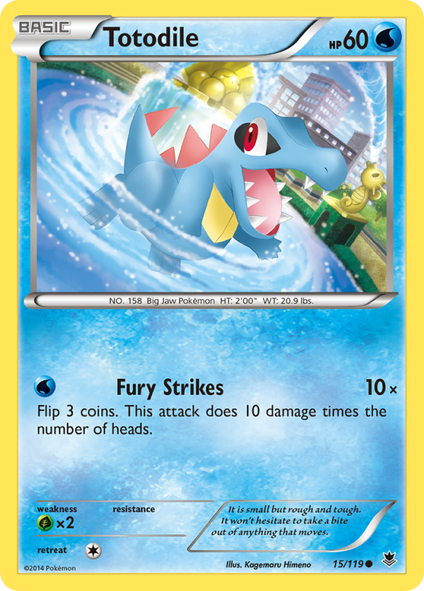 Totodile (15 119) [XY: Phantom Forces] For Cheap