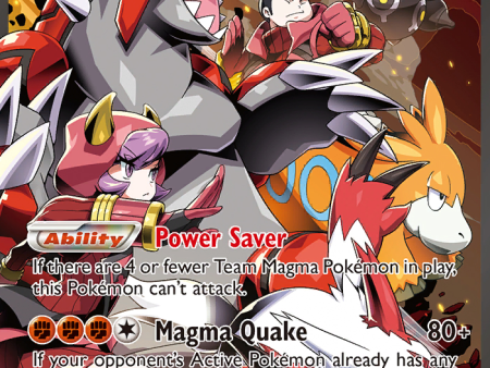 Team Magma s Groudon ex (15 34) [XY: Double Crisis] Hot on Sale