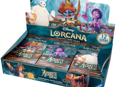 Disney Locana TCG: Azurite Sea - Booster Display (24) on Sale