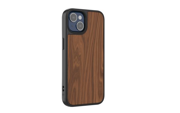 Impact Zero® Walnut Protective Case for iPhone 13 Hot on Sale