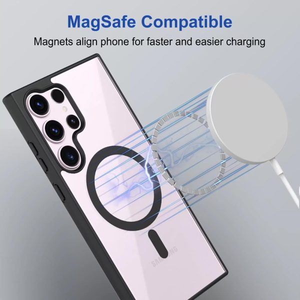 Magsafe Shockproof Mobile Cover For Samsung S23 Ultra Online Sale