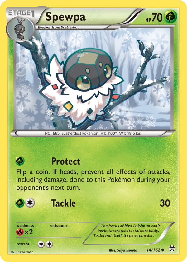 Spewpa (14 162) [XY: BREAKthrough] Online