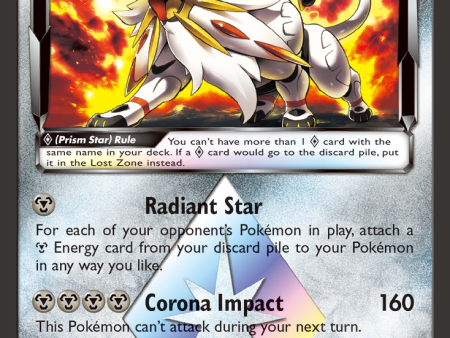 Solgaleo (89 156) (Prism Star) [Sun & Moon: Ultra Prism] For Sale