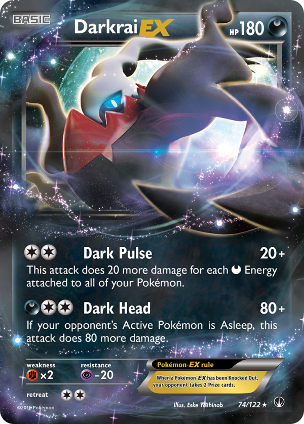 Darkrai EX (74 122) [XY: BREAKpoint] Online Sale