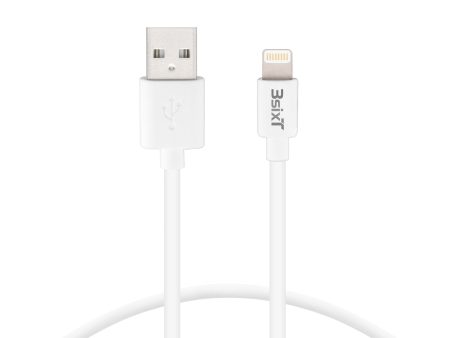 3sixT Charge & Sync Cable - USB-A to Lightning - 1m - White Discount