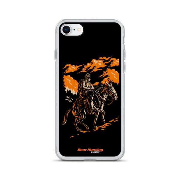 Mule Riding Bear Hunter  iPhone Case Online