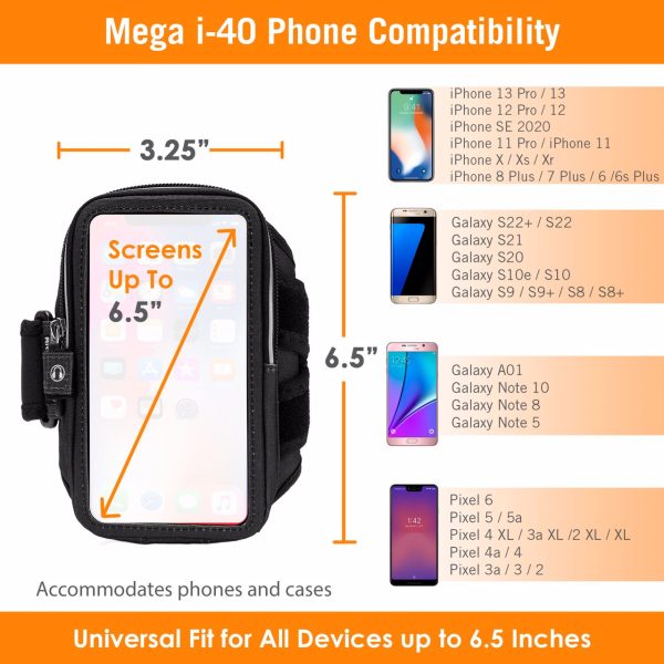 Mega i-40 Galaxy S22+ Running Phone Armband Sale