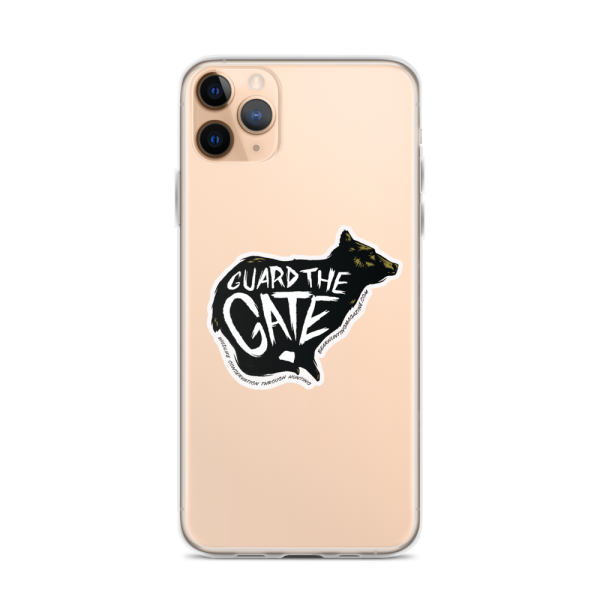 Guard the Gate  Bear iPhone Case For Discount