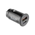 3sixT Car Charger 27W USB-C + USB-A QC3.0 for Phones For Discount