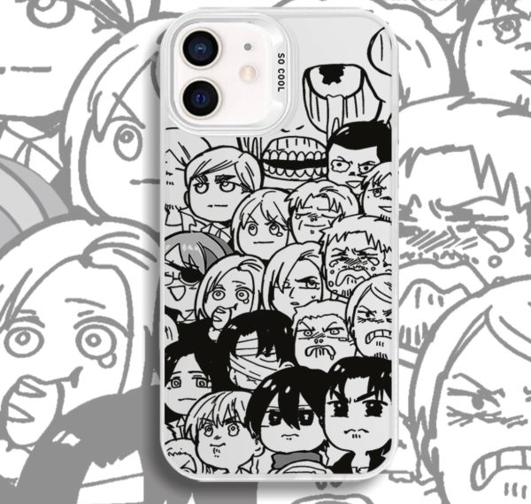 SCOUT CREW ANIME PHONE CASE For Discount