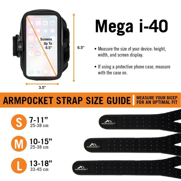 Mega i-40 OnePlus 8 Running Phone Armband Online Sale